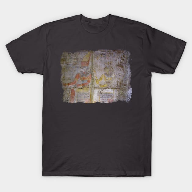 Egyptian hieroglyphs - Temple of Kalabsha T-Shirt by Photomisak72